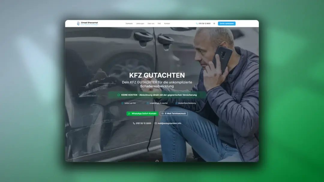 Autogutachten.info website project