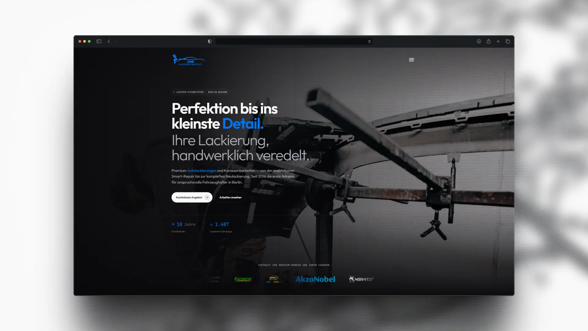 Die Lackier-Werkstatt