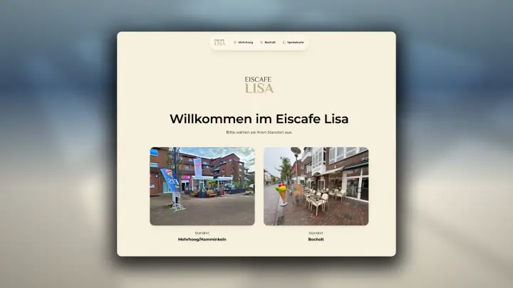 Referenz Eiscafe Lisa