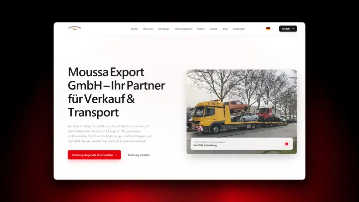 Referenz Moussa Export
