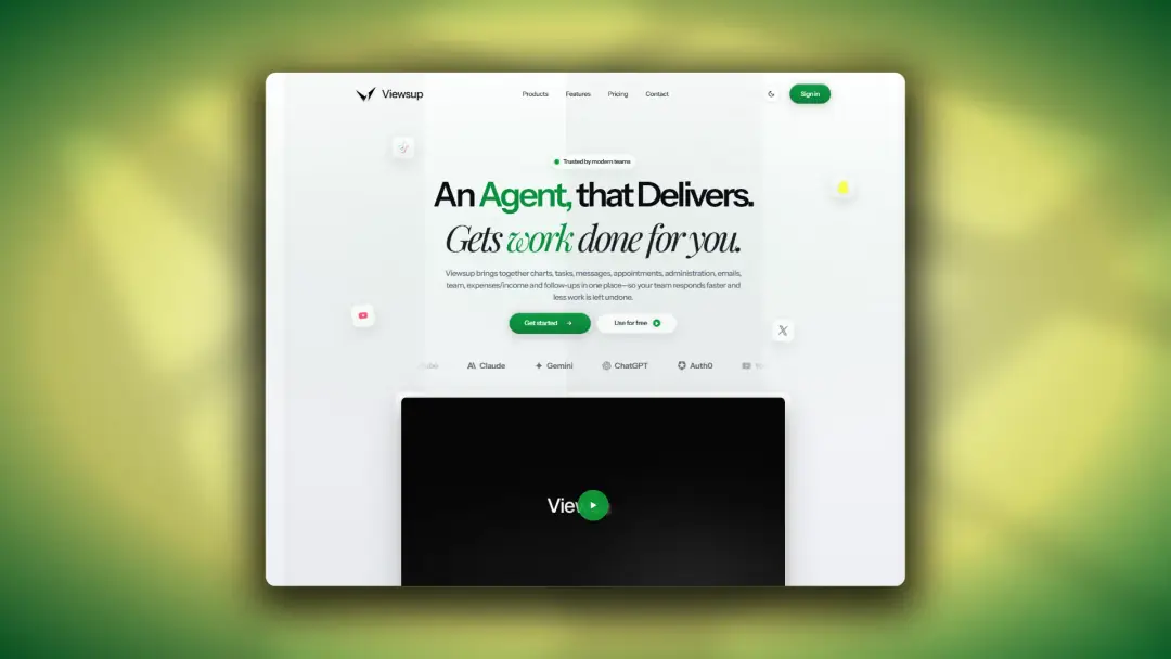 Viewsup website project