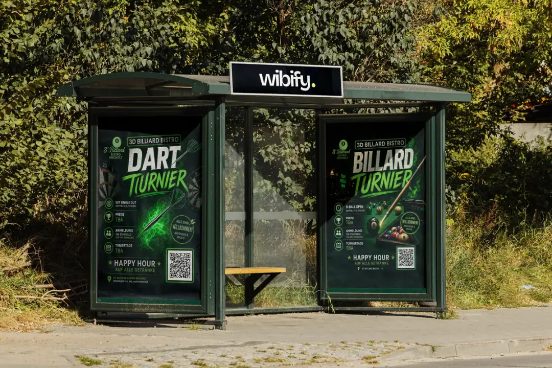 3D Billard Bistro website project